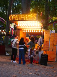 Castanyes stall